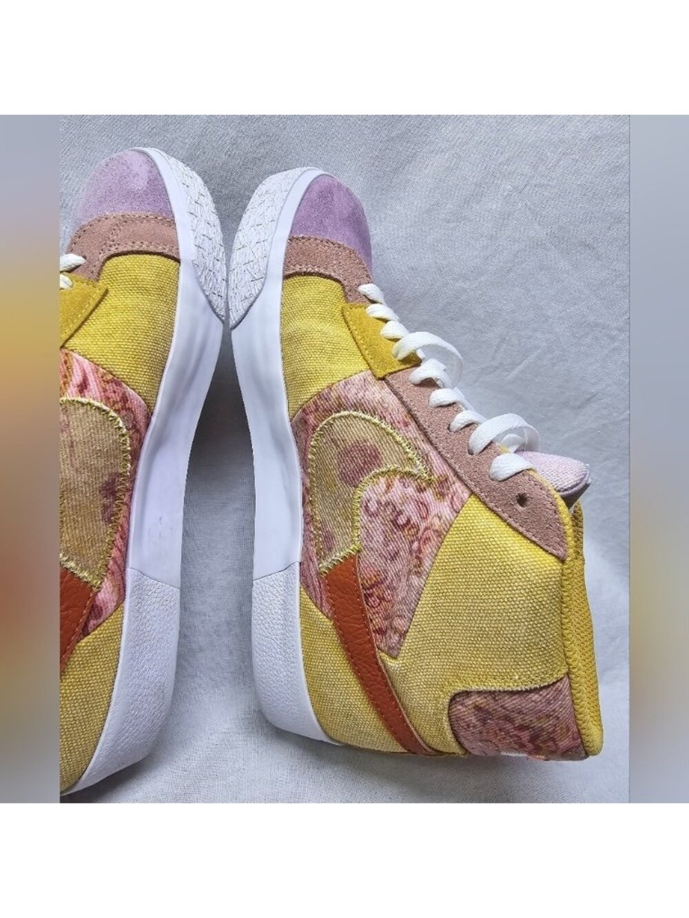 Nike SB Zoom Blazer Mid Men size 6 Premium DM0859-700 Sanded Gold Unisex - Picture 9 of 16